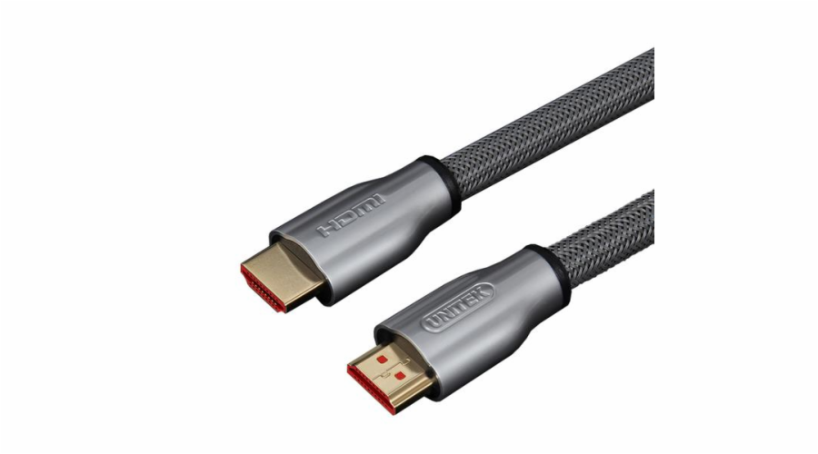 UNITEK Y-C140RGY HDMI cable 5 m HDMI Type A (Standard) Silver Zinc