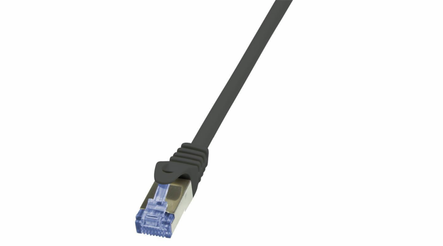 LOGILINK CQ3023S LOGILINK - Patch kabel Cat.6A 10G S/FTP PIMF PrimeLine 0,50m černý