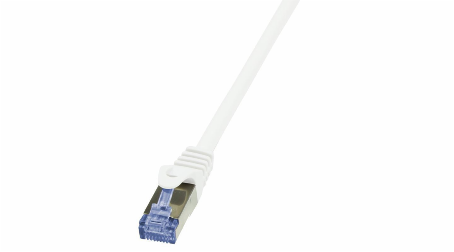 LOGILINK CQ3031S LOGILINK - Patch kabel Cat.6A 10G S/FTP PIMF PrimeLine 1m bílý