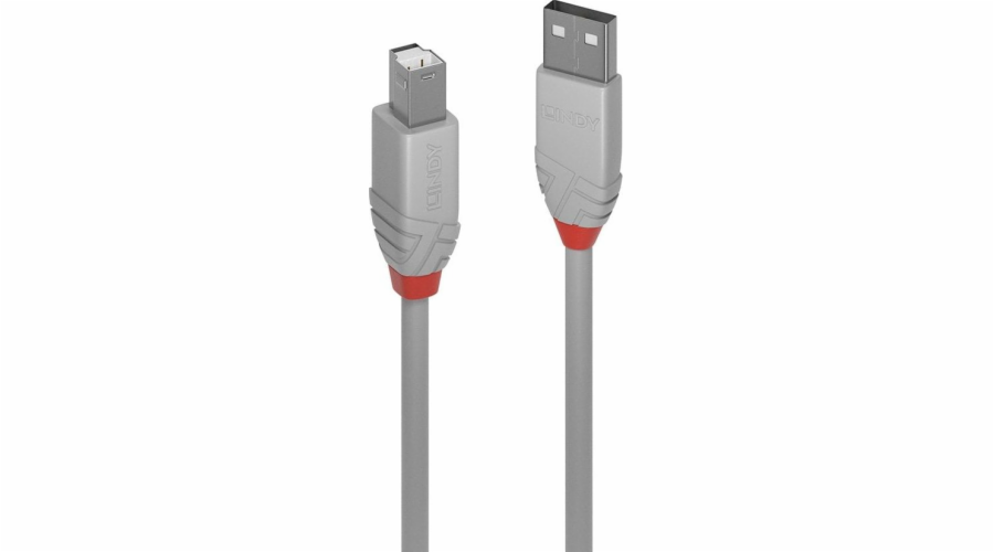USB 2.0 Kabel Anthra Line, USB-A Stecker > USB-B Stecker