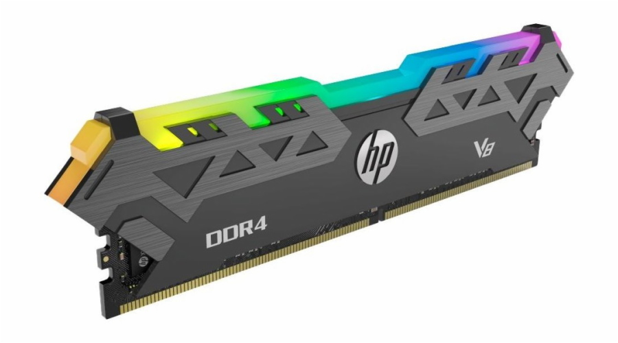 HP Gaming V8 8GB DDR4 3600 MHz / DIMM / CL18 / 1,35V / Heat Shield / RGB / Černá