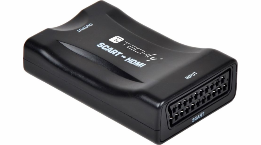 Adapter AV Techly Scart - HDMI czarny (IDATA SCART-HDMI3)