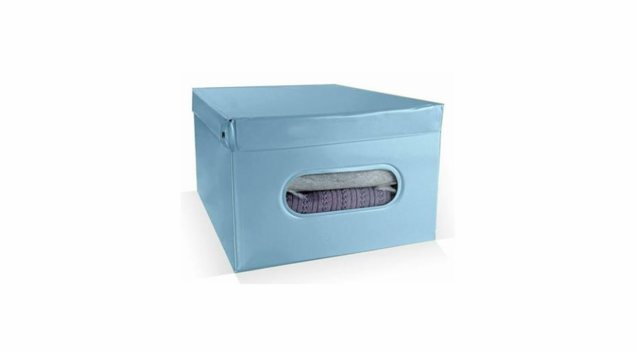 Box Compactor skládací úložný, PVC Nordic, 50 x 38.5 x 24 cm, světle modrý