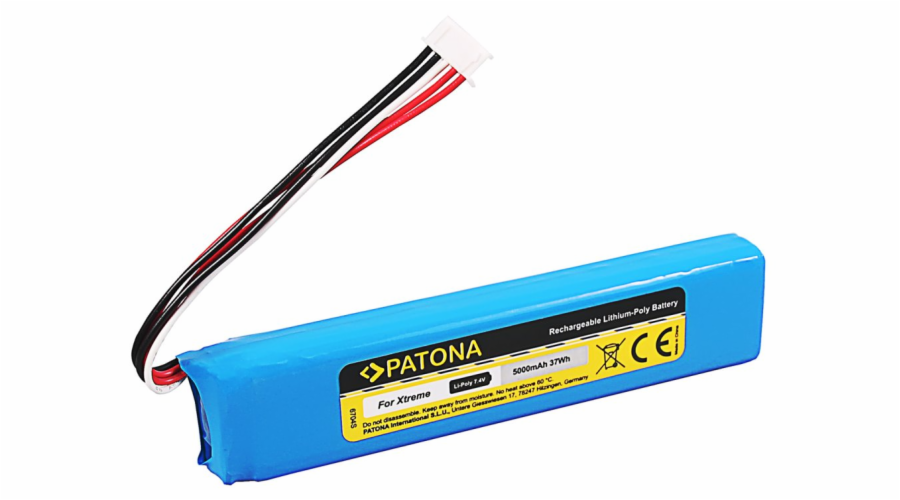 PATONA baterie pro reproduktor JBL Xtreme 5000mAh 7,4V Li-Pol GSP0931134