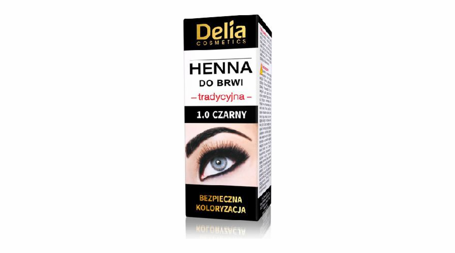 Delia Henna na obočí 1.0 Black