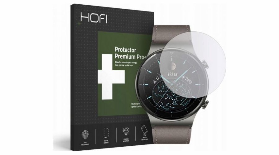 Hofi Glass Tempered glass Pro + Huawei Watch GT 2 Pro