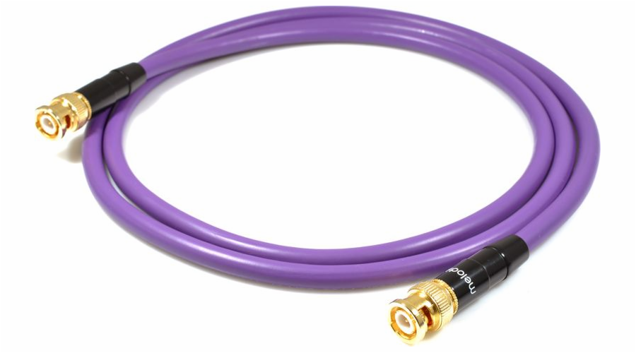 Melodika BNC - BNC kabel 8m fialový