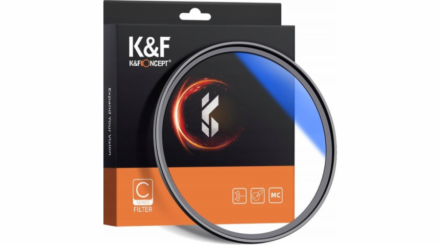 Kf filtr UV filtr Hd Mc Slim C Hmc K &amp; f Concept 55mm / Kf01.1423