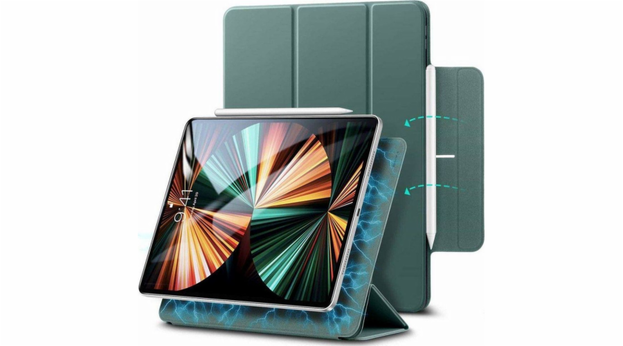 Pouzdro na tablet ESR Magnetické pouzdro ESR Rebound Apple iPad Pro 11 2020/2021 (2. a 3. generace) Forrest Green