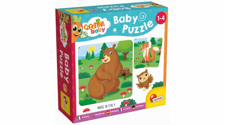 Puzzle - V lese Carotina Baby