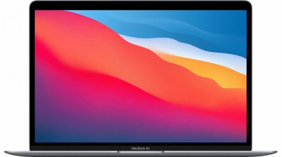 MacBook Air 13,3palcový: M1 8/7, 8 GB, 256 GB, USA – vesmírně šedá – MGN63ZE/A/US