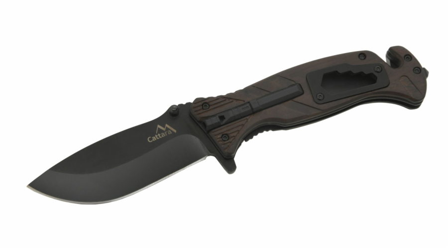 Nůž zavírací BLACK BLADE s pojistkou 21,7cm CATTARA