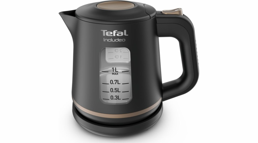 Tefal Includeo KI533811 electric kettle 1 L 2400 W Black