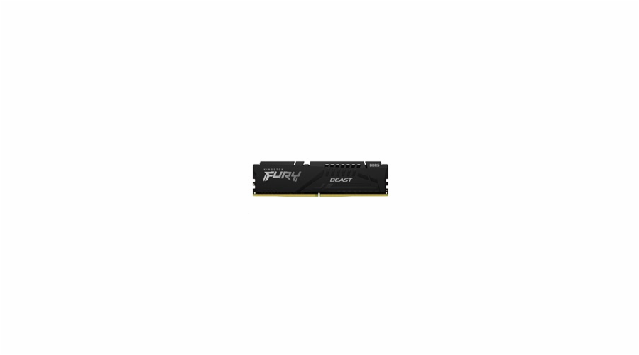 KINGSTON DIMM DDR5 16GB (Kit of 2) 4800MT/s CL38 FURY Beast Černá