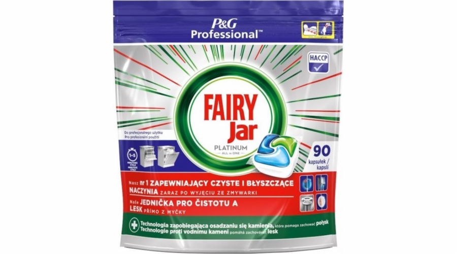 FAIRY P&G Professional Platinum dishwasher capsules 90 pieces