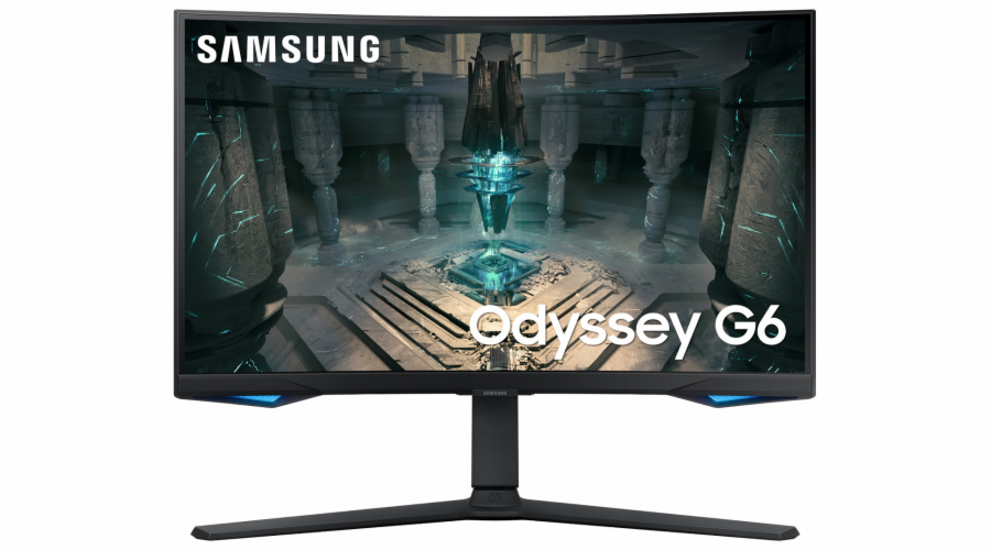 SAMSUNG MT LED LCD Gaming Smart Monitor 27" Odyssey G65B - prohnutý,Quantum Dot QHD,VA,240Hz,1ms,Pivot