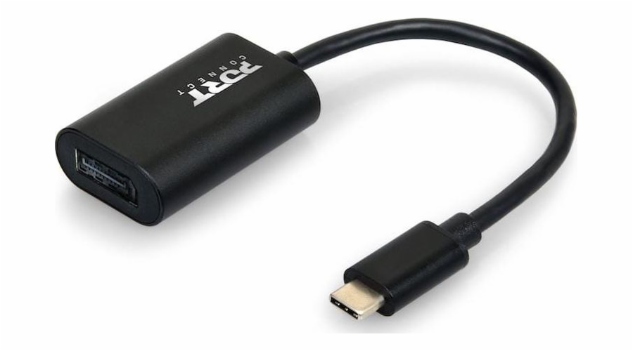 PORT CONNECT konvertor z USB-C do DP (Display Port), kabel 15cm