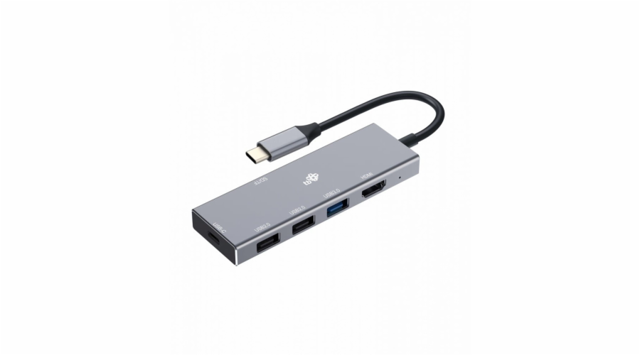 TB USB-C 7v1 adapter USB 3.0, 2xUSB 2.0, HDMI, PD, SD/TF