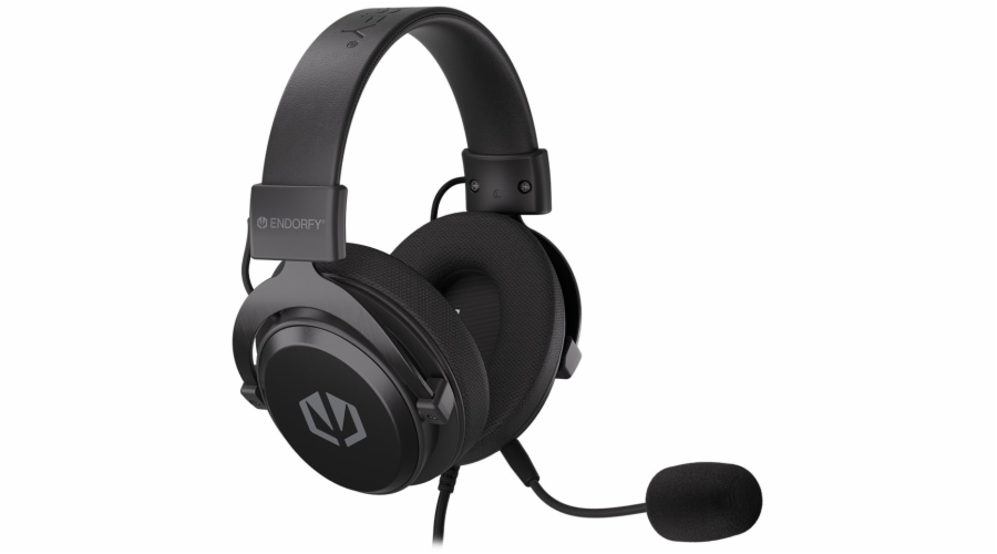 Endorfy headset Infra / drátový / s mikrofonem / 3,5mm jack / černý