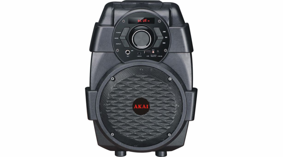 Reproduktor AKAI, ABTS-806, přenosný, Bluetooth, LED displej, 10 W