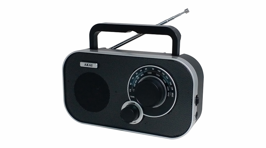 Rádio AKAI, APR-5112, přenosné, AM/FM, 230V~50Hz