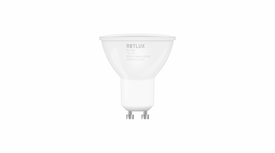 Retlux RLL 420 GU5.3 LED žárovka 7W
