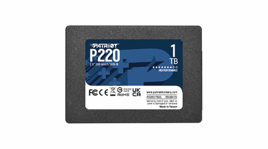 SSD disk Patriot P220 2,5" 1TB, SATA III