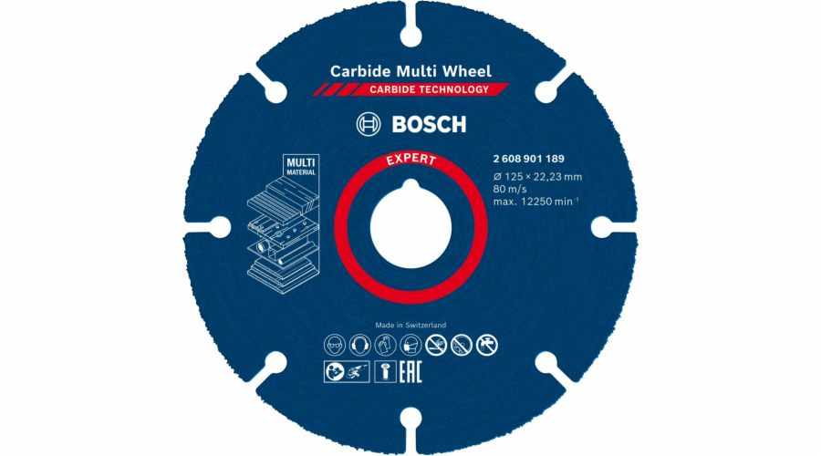 Bosch Carbide Multiwheel 125x22 23mm EXPERT