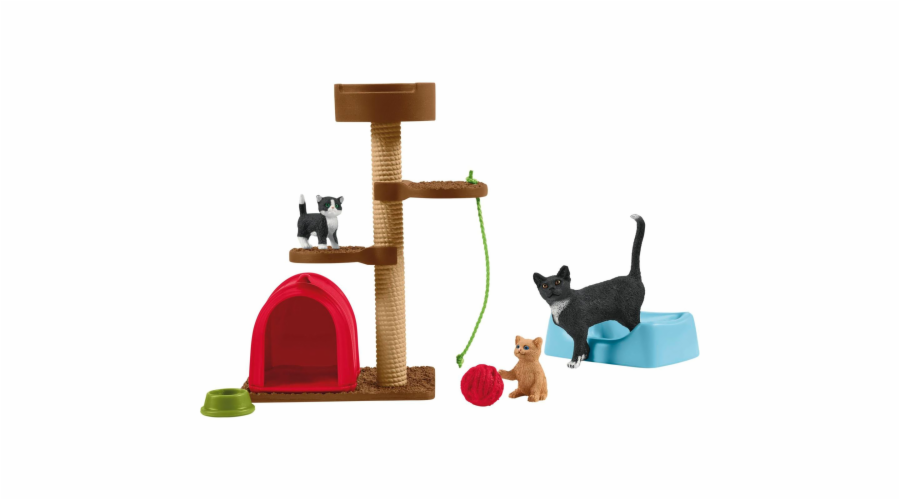 Schleich Farm World Spielspaß für niedliche Katzen, Spielfigur
