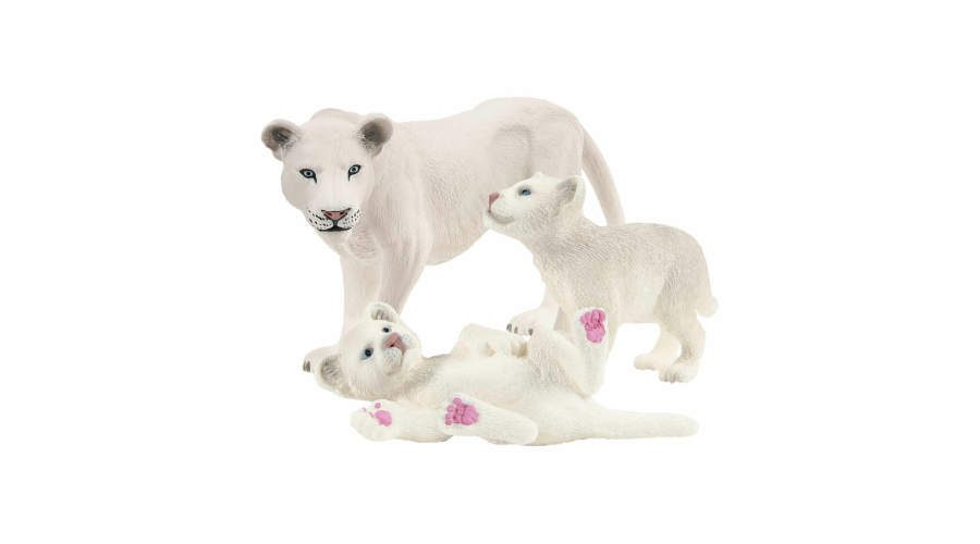Schleich Wild Life Löwenmutter mit Babys, Spielfigur