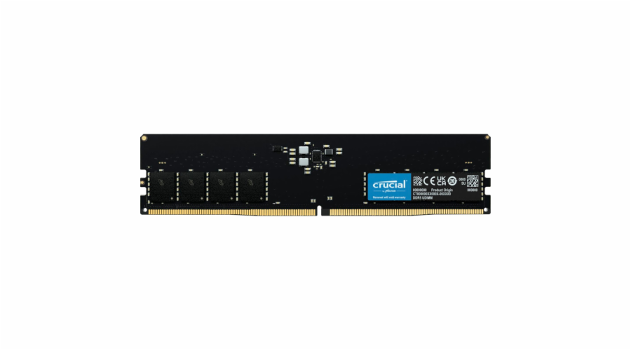 Crucial DDR5-5600 16GB UDIMM CL46 (16Gbit)