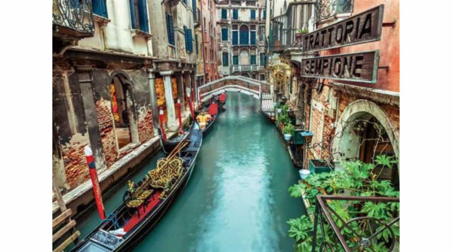 Puzzle Venice canal / 39328 / 1000 dílků