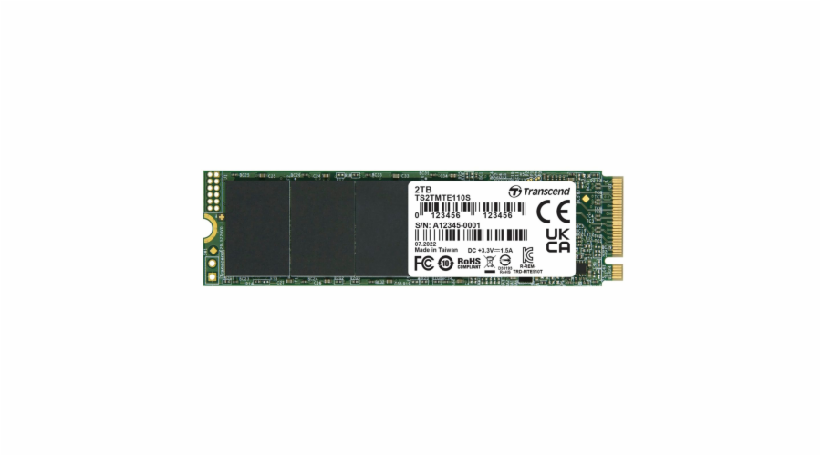 Transcend SSD MTE110S 2TB NVMe PCIe Gen3 x4