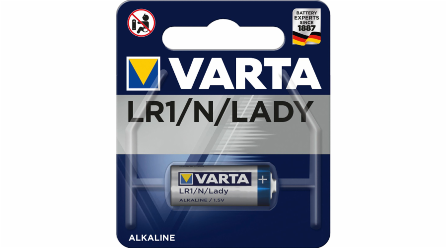 10x1 Varta electronic LR 1 Lady VPE Innenkarton