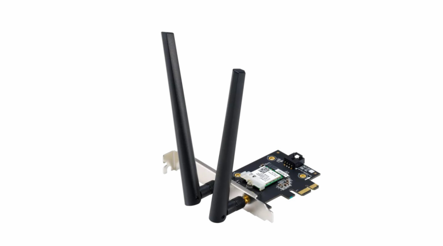 ASUS PCE-AXE5400 Wireless AXE5400 PCIe Wi-Fi 6E Adapter Card, Bluetooth 5.2