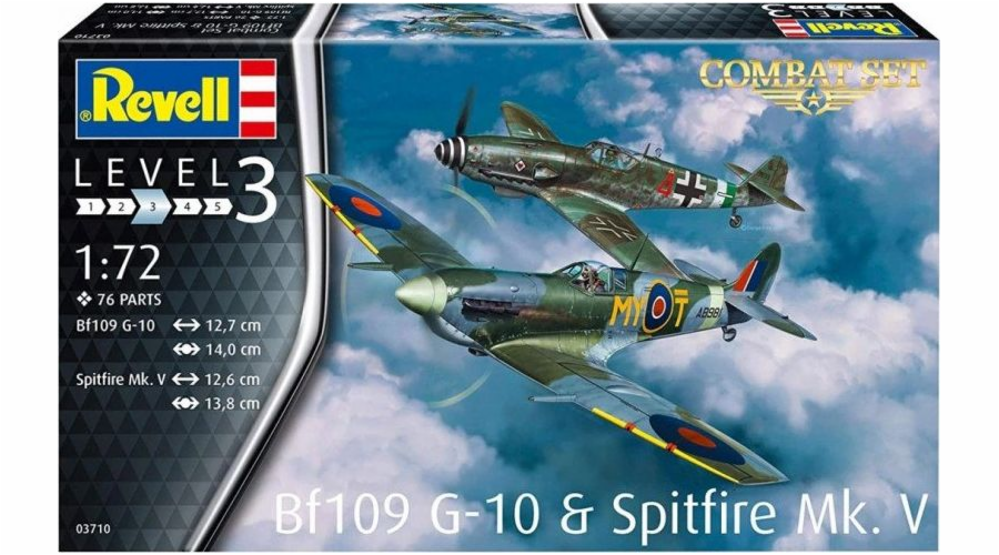 Revell Kit BF109G-10 &amp; Spitfire MK.V