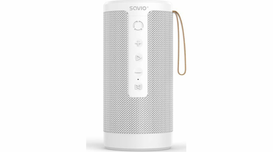 Savio BS-032 portable bluetooth wireless speaker 10W white