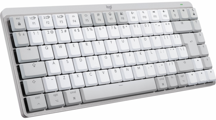 Logitech MX Mechanical Mini for Mac Minimalist Wireless Illuminated Keyboard - PALE GREY - US INT L - EMEA