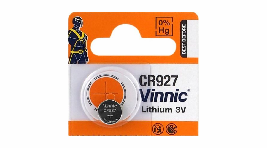 Lithium battery Vinnic CR927 3V - 5 pcs.