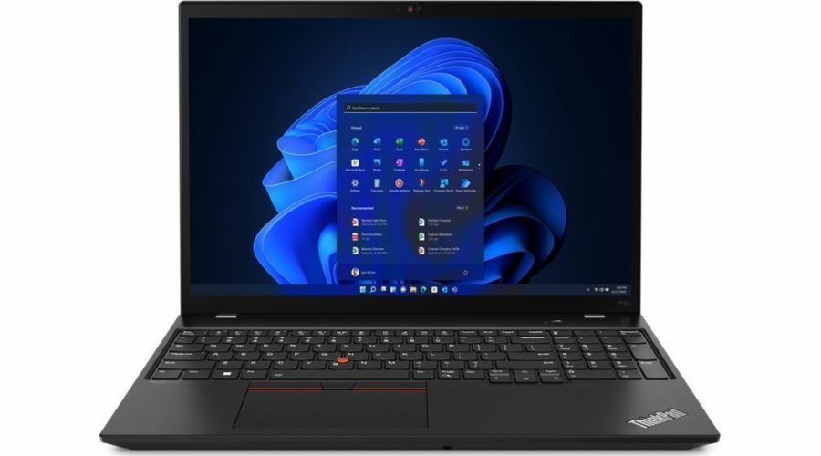 Lenovo ThinkPad P16s Mobile workstation 40.6 cm (16 ) WUXGA AMD Ryzen™ 5 PRO 6650U 16 GB LPDDR5-SDRAM 512 GB SSD Wi-Fi 6E (802.11ax) Windows 11 Pro Black