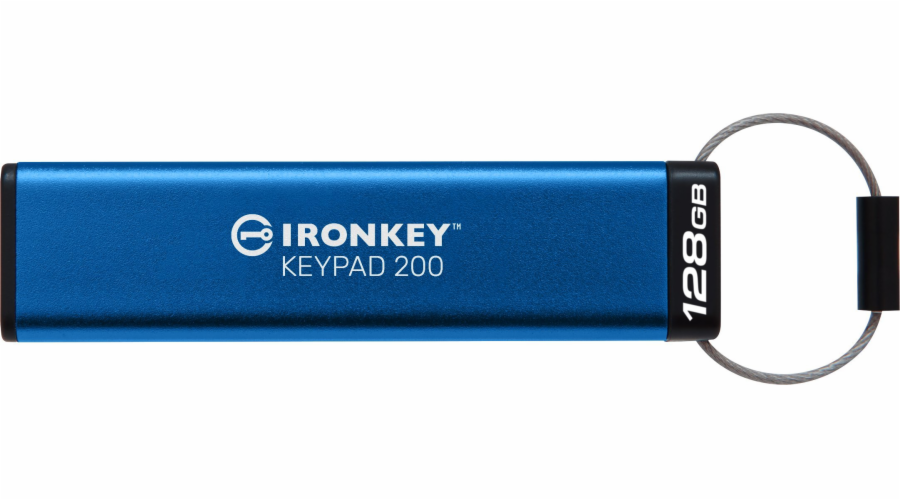 Kingston IronKey Keypad 200 128 GB, USB-Stick IKKP200/128GB