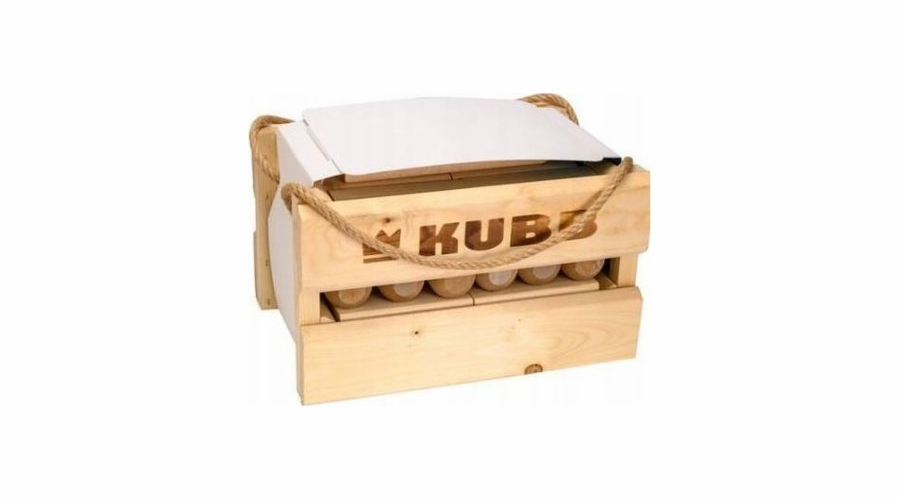 Taktický Kubb v dřevěné krabici