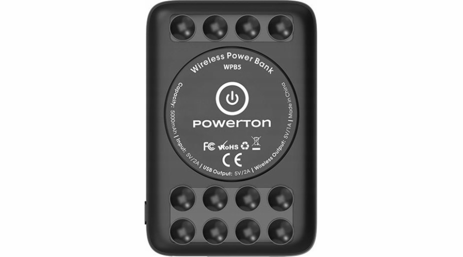 Powerbank Powerton 5000 mAh Czarny