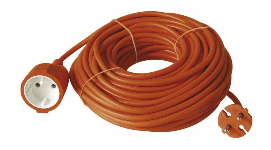 Prodlužovací kabel Emos Garden bez uzemnění 40m oranžové (P01340)