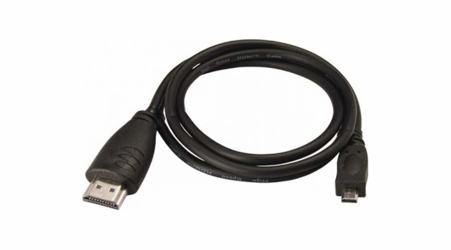 Kabel HDMI Micro - HDMI 2m czarny