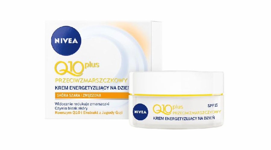 NIVEA Q10 Plus Anti -Winkle energetický krém pro SPF15 50 ml den