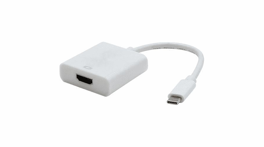 USB adaptér USB (3.1) adaptér, USB C (3.1) M-HDMI F, 0, bílá, 4K2K@30Hz