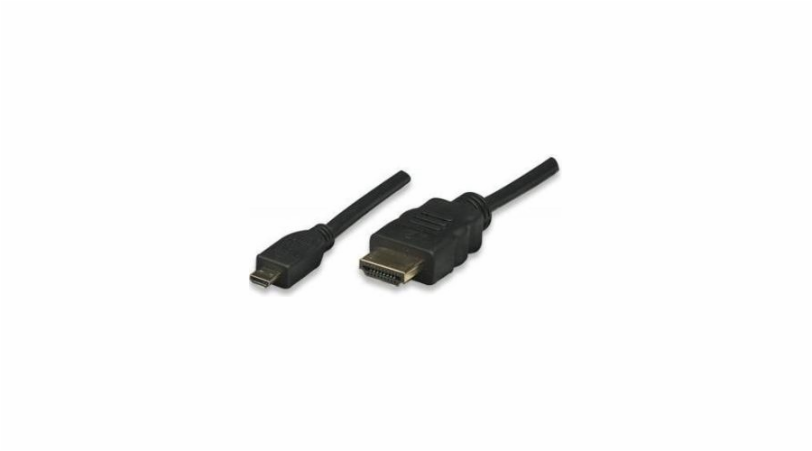 Kabel Techly HDMI Micro - HDMI 5m czarny (ICOC-HDMI-4-AD5)