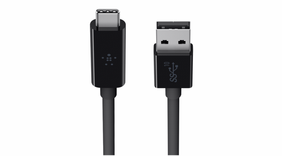 Belkin USB-A - USB-C 0.9m USB cable USB 3.2 Gen 2 (3.1 Gen 2) USB A USB C Black