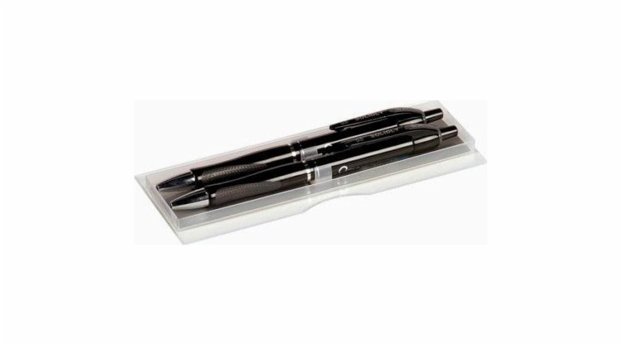 Solidly BM kuličkové pero černé + mechanická tužka